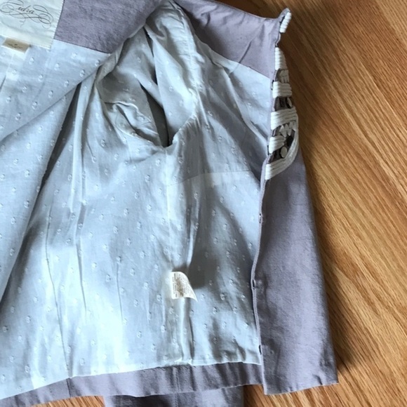 ANTHROPOLOGIE Cidra Textured Cropped Jacket - Picture 10 of 10